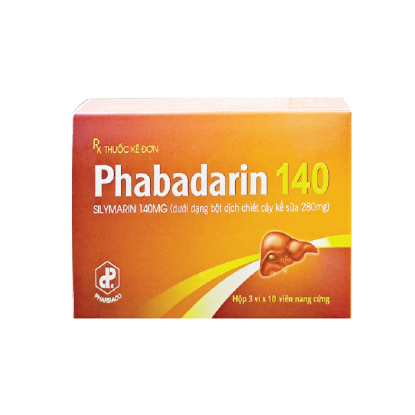 Phabadarin 140Mg (Sylimarin) _Tw1 (H3 Vỉ X 10V)