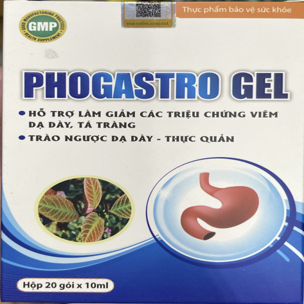 Phogastro Gel Dạ Dày _Mc (Hộp20 Gói X10Ml)
