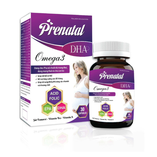 Bổ Bầu Prenatal Dha _ Tím, Akopha (L30V)