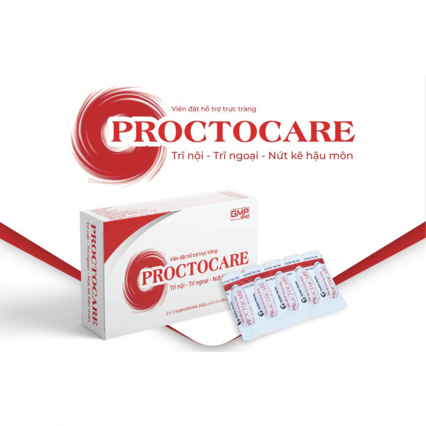 Proctocare 10Mg Đặt Hậu Môn  (H10V)