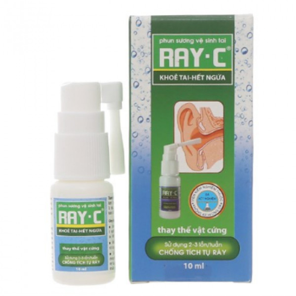Ray-C Xịt Rửa Tai Pháp (C10Ml)