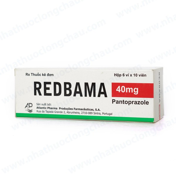 Redbama Pantoprazol 40Mg Atlantic Pharma (H60V)