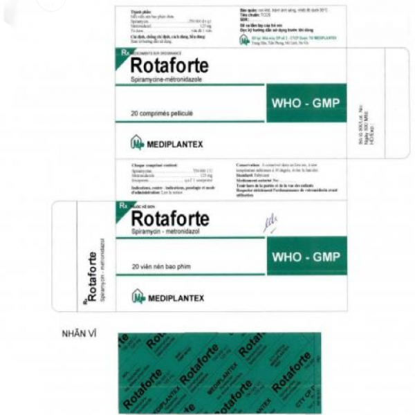 Rotaforte Mediplantex (H20V)