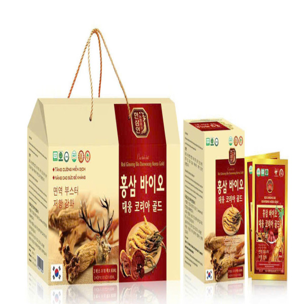 Sâm Nước Hồng Sâm Đông Trùng Hạ Thảo _Hdv (H30 Gói X 80Ml)