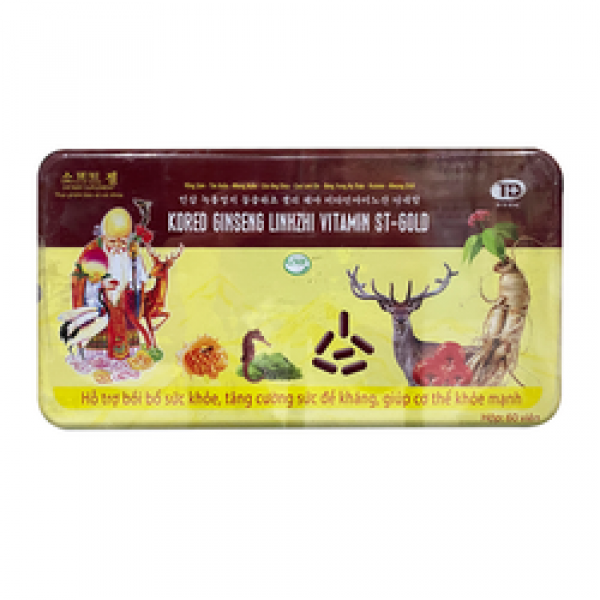 Sâm Sắt 6 Viên Ông Tiên Ginseng Linhzhi (H60V)