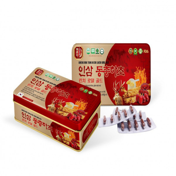 Sâm Sắt Viên Chữ Hàn Tdh _Hộp Sắt (H60V) K60H