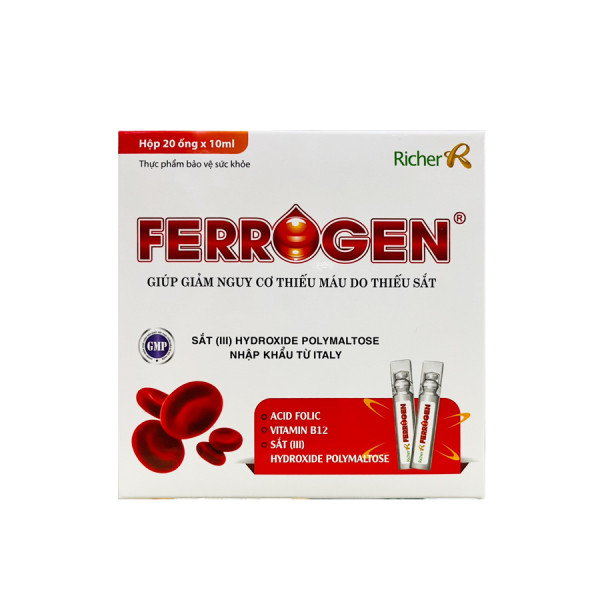 Sắt Ống Ferrogen _Diamond (H20 Ống) K48