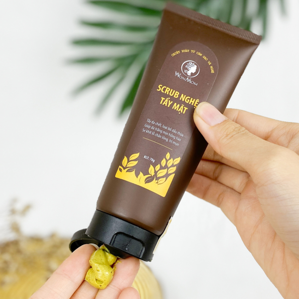 Scrub Nghệ Tẩy Tế Bào Chết Da Mặt Wonmom ( T70G )