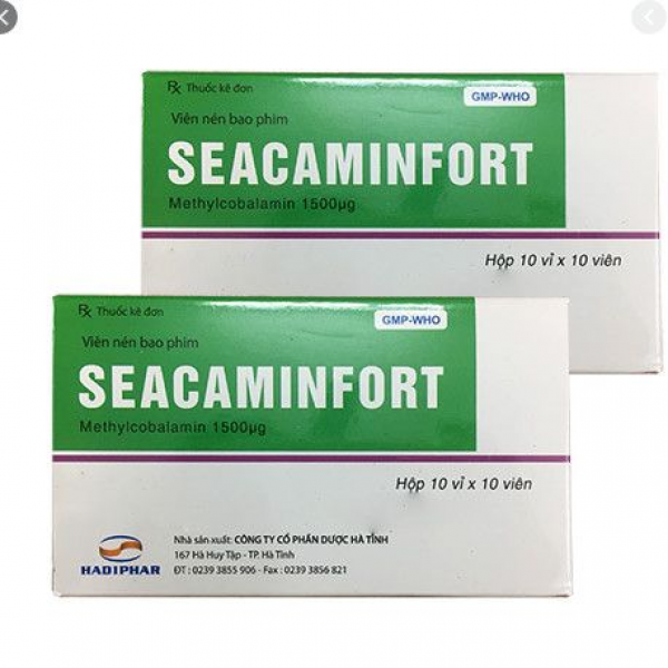 Seacaminfort Methylcobalamin 1500Mcg Hadiphar (H/100V)