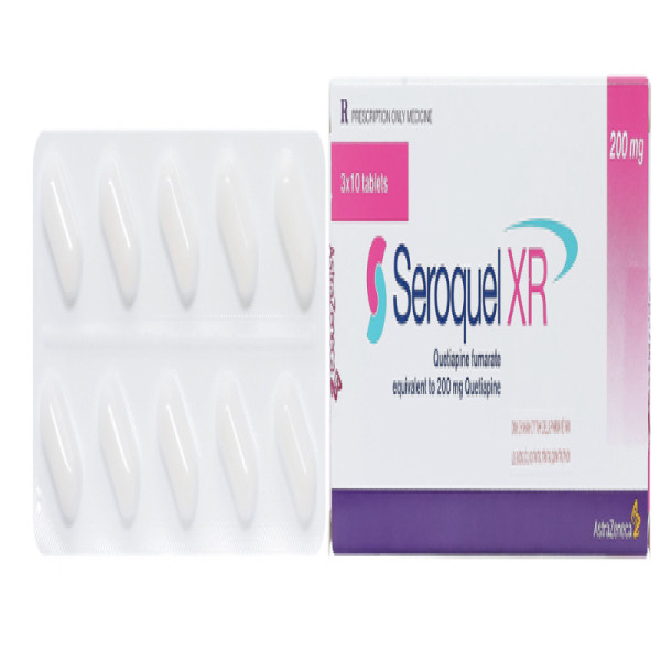 Seroque Xr 200Mg _Astrazeneca (H 3 Vỉ X 10 Viên)