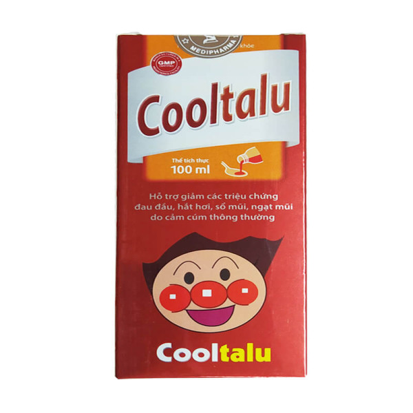 Siro Cooltalu Cảm Cúm (L100Ml) K45H