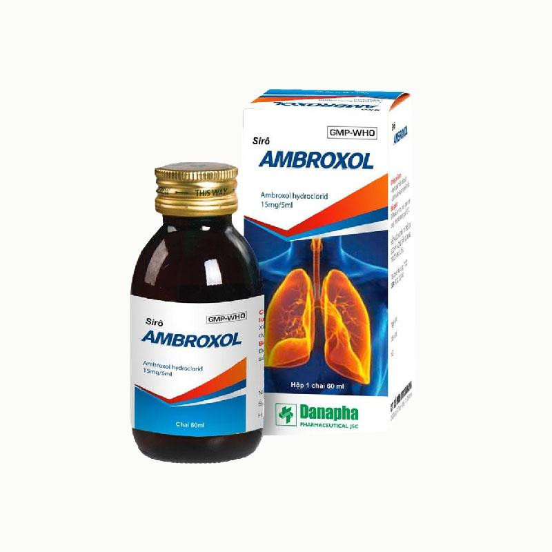 ambroxol siro 100ml hàng điểm