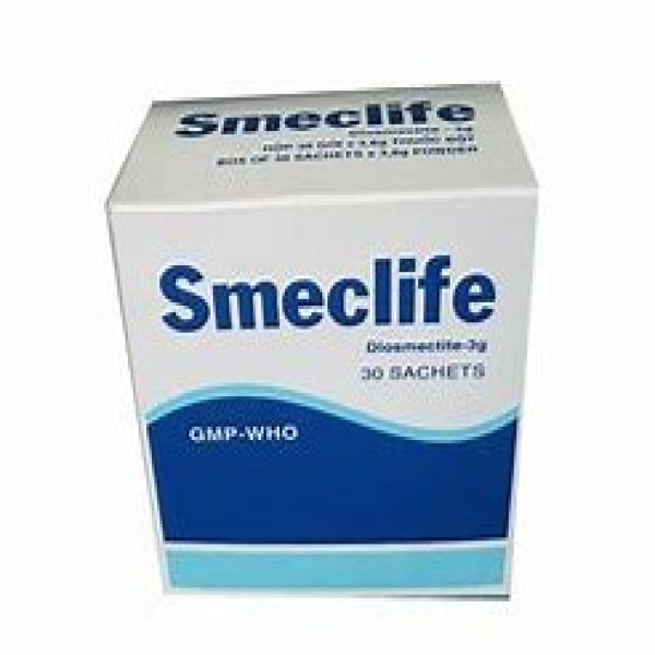 Smeclife (Diosmectite 3G) Smecta _Nội, Tipharco (H30 Gói)