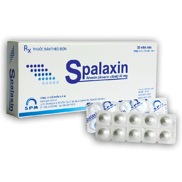 Spalaxin Alverin 40Mg Tablets Spm (H30V)