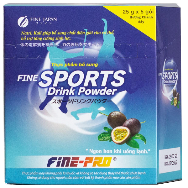 Sports Drink Powder Nhật (H5G25Gr) Đắt