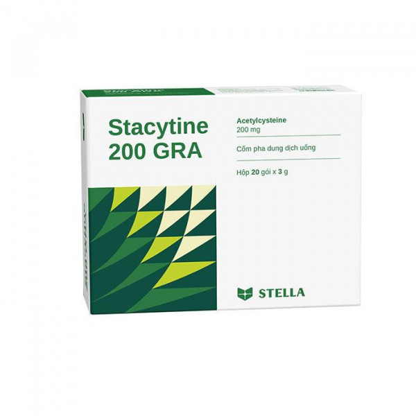 Stacytine Acetylcystein 200Mg Stella (H16V)(Sủi)