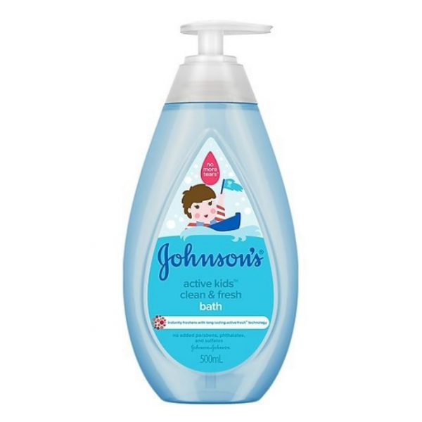 Sữa Tắm Johnson's Baby Active Kids Clean&fresh Bath (C500Ml)