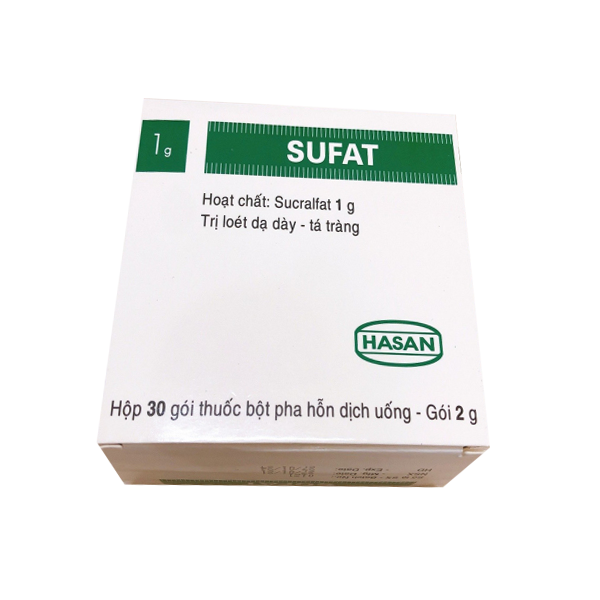 Sufat Sucralfat 1G Hasan (H30Gói)