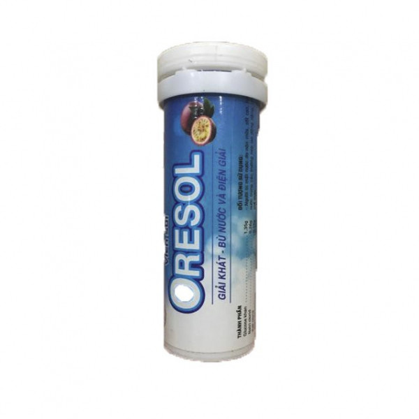 Sủi Oresol Chanh Leo _Đại Y (Cọc10 Tuýp10V)
