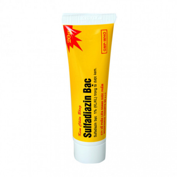 Sulfadiazin Bạc 1% Medipharco (T20Gr)