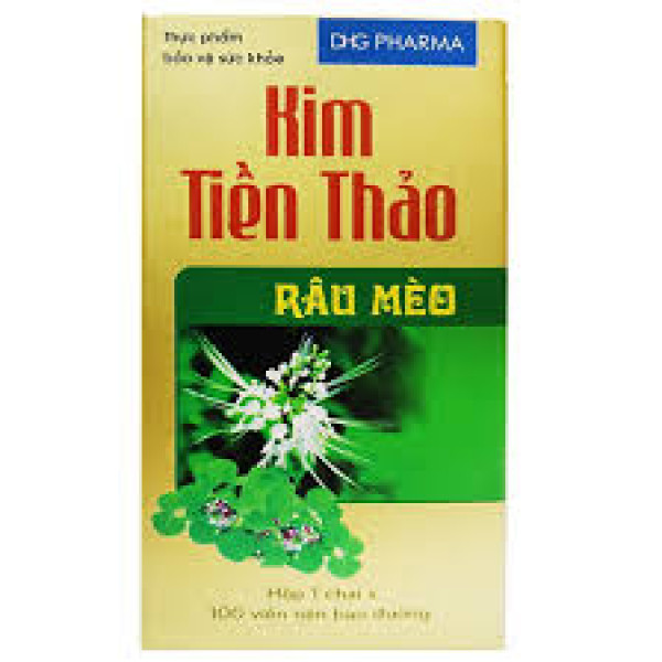 Kim Tiền Thảo Râu Mèo _Hậu Giang (Lọ/100V)