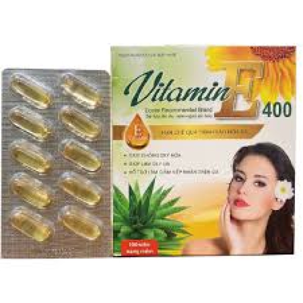 Vitamin E 400 Hoa _Đại Uy (H/100V) D5.28 Full Hóa Đơn