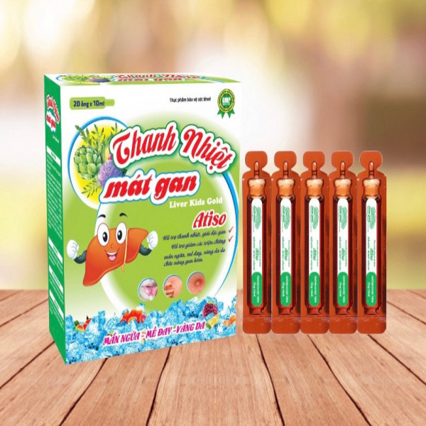 Bổ Gan Ống Thanh Nhiệt Mát Gan Actiso _ Zn (H20 Ống)