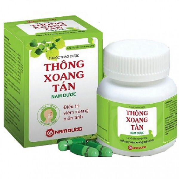 Thông Xoang Tán Viên _ Nam Dược (Lọ50V)