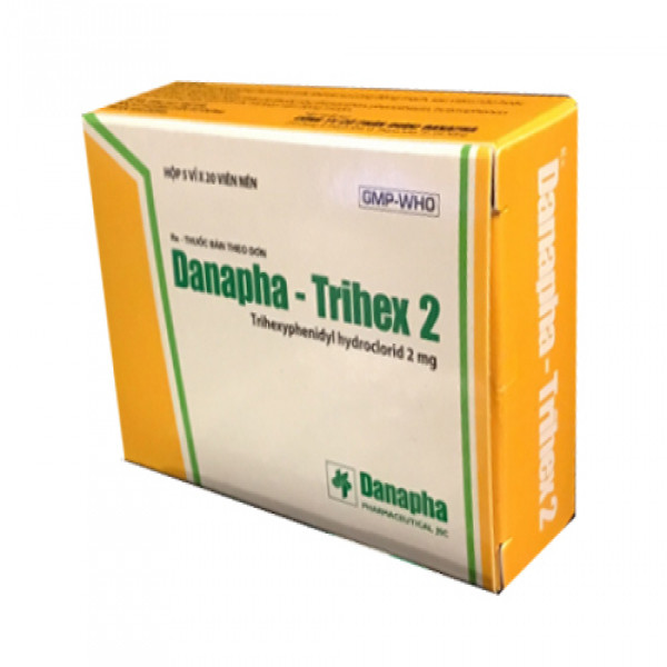 Danapha Trihex 2Mg (Trihexyphenidyl 2Mg) _Đà Nẵng (H/100V)
