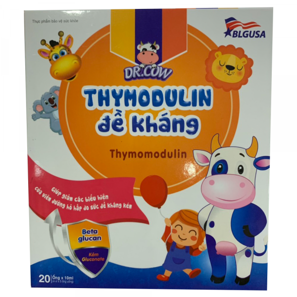 Thymomodulin Đề Kháng (H20 Ống10Ml) Bò Sữa