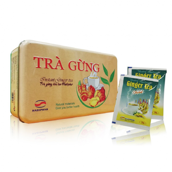 Trà Gừng Hadiphar (H10G20Gr) (Vàng)