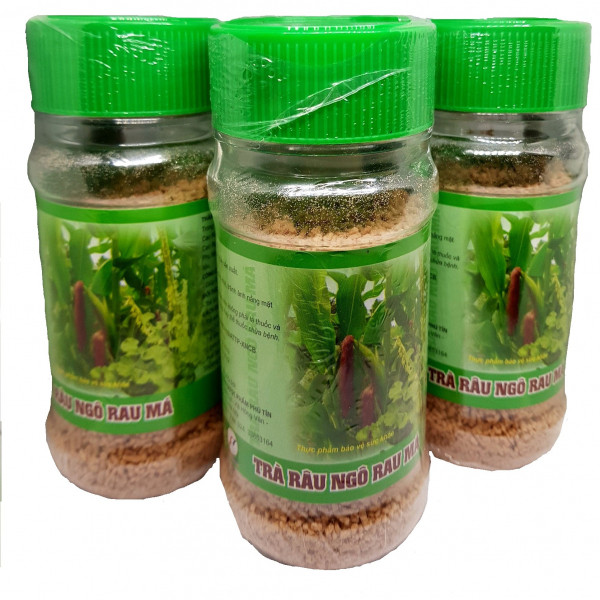 Trà Râu Ngô Rau Má - Mã Đề ( Có Thìa) (L150G)