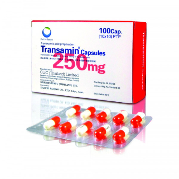 Transamin Capsules 250Mg (H100V)