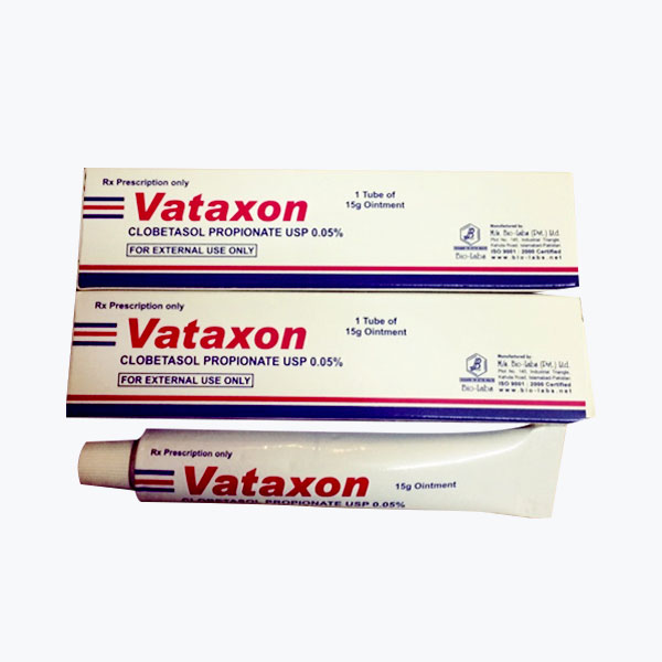 Vataxon (Clobetasol 0.05%) Bôi _MS Bio-Labs Pakistan (T15Gr)