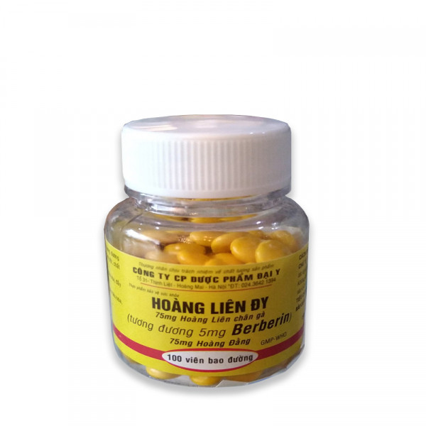 Viên Becrin Bao Đường Đại Y (Lọ100V) cọc 10 lọ