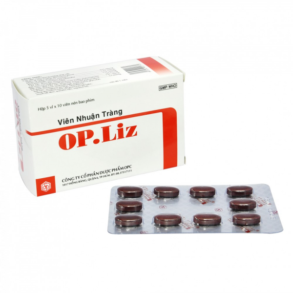Viên Nhuận Tràng Op.liz Opc (Hộp50 Viên Nén)