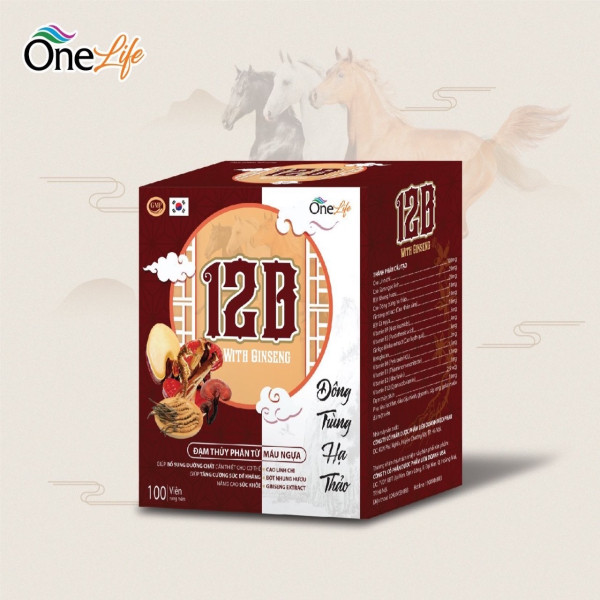 Vitamin 12B Đông Trùng Hạ Thảo _Onelife (H100V)