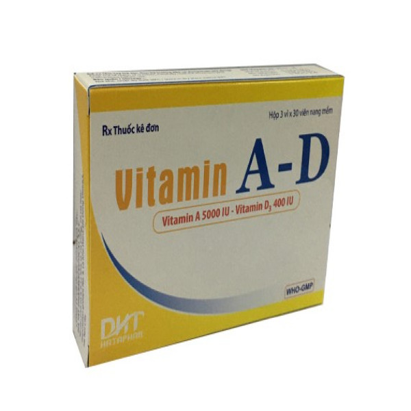 Vitamin A-D Vỉ _Hà Tây (H/90V)