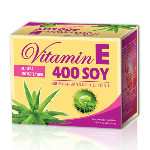 Vitamin E 400 Soy _Ako (H10 Vỉ X 10V) K100H-