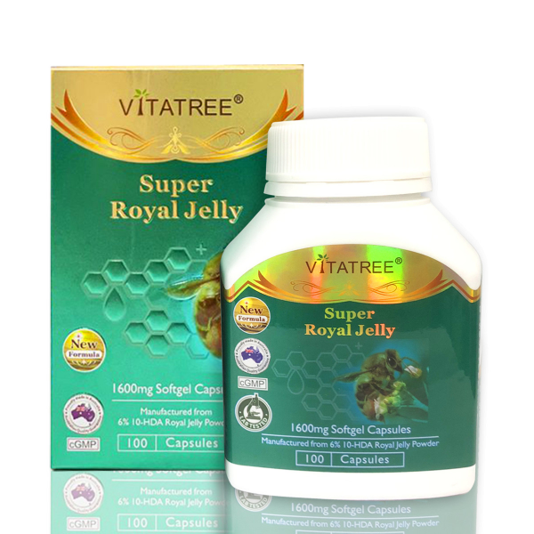 Vitatree Super Royal Jelly 1600Mg Sữa Ong Chúa (L100V)