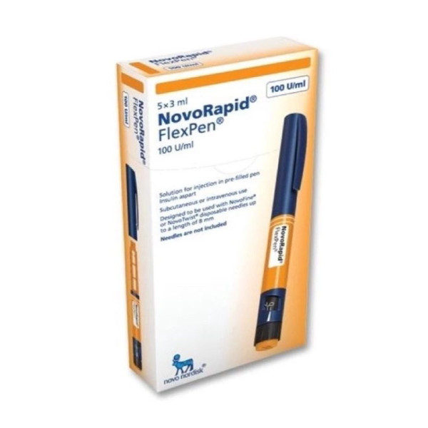 Novorapid 100Iu/Ml Bút Tiêm Tiểu Đường (Bút)