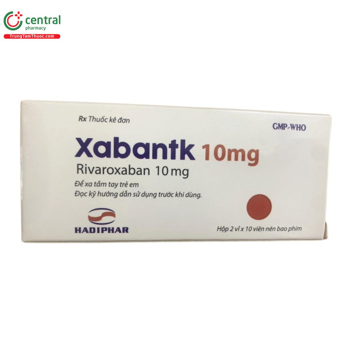 Xabankt 10mg (H/20v)