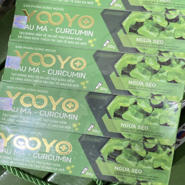Yooyo Rau Má Sẹo Mụn Rẻ (Tuýp20G)