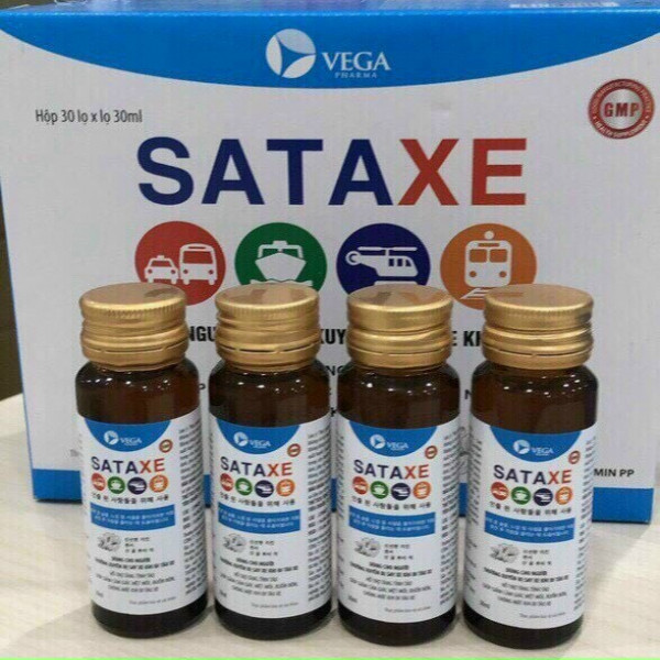 Say Xe Nước Sataxe _Vega (Hộp/30 Lọ/30Ml)