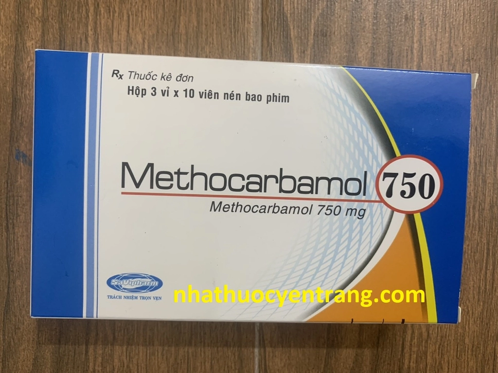 Methocarbamol 750mg Savi (H100v)