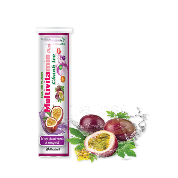 Sủi Chanh Leo Multivitamin 4G _Zn (Cọc/10T/20V) K20C- D4.27