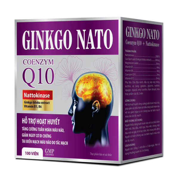 Ginkgo Nato Q10 Tím _Akophap (Hộp/100V) K84