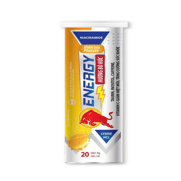 Sủi Tăng Lực Energy 4Gr _Zn (Cọc/10T/20V) K20C