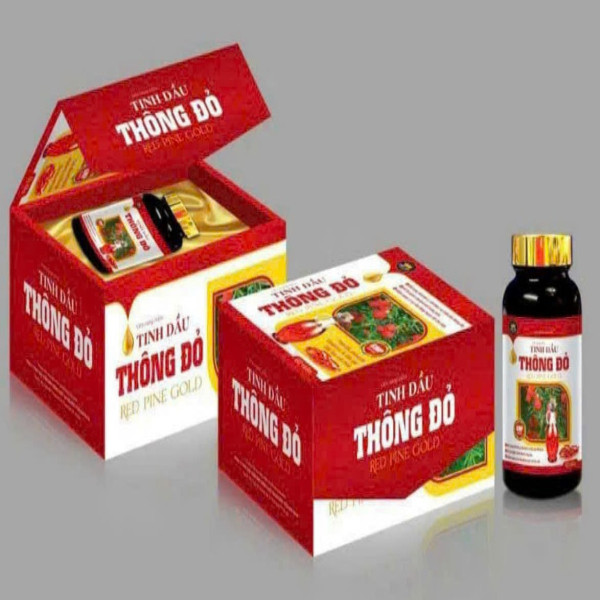 Tinh Dầu Thông Đỏ Hoạt Khí Huyết _Gỗ, Ht (Lọ/60V) K60