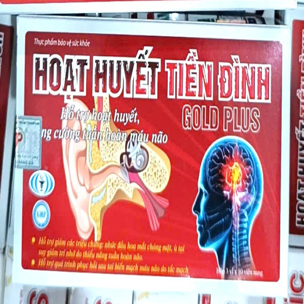 Hoạt Huyết Tiền Đình Gold Plus